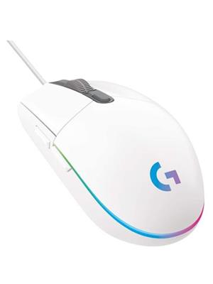 MOUSE GAMER LOGITECH G203 LIGHTSYNC GAMING 8000DPI, BLANCO 910-005791