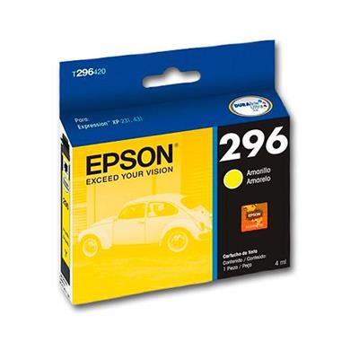 CARTUCHO EPSON ORIGINAL T296420 AMARILLO P/XP231