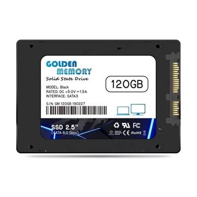 DISCO SOLIDO SSD 120GB GOLDEN MEMORY 5 AÑOS GARANTIA