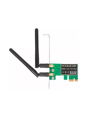 PLACA WIFI INALAMBRICO 2.4 GHZ 300Mbps PCI EXPRESS 2T2R