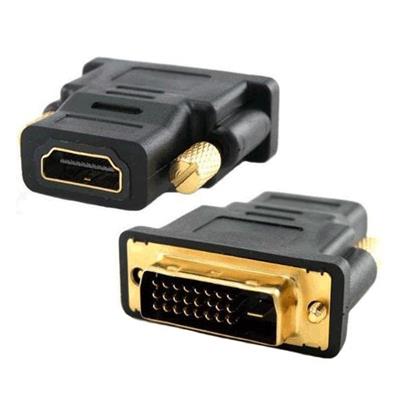 ADAPTADOR HDMI HEMBRA A DVI MACHO 24+1