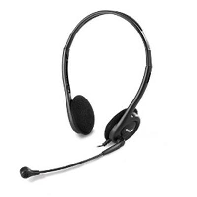 AURICULAR CON MIC GENIUS HS-200C BLACK