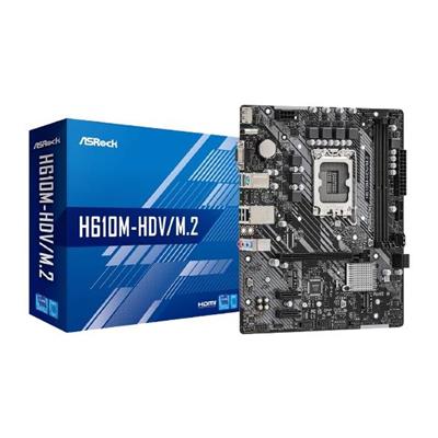 MB ASROCK H610M- HDV/M.2 90-MXBH60-A0UAYZ