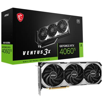 PLACA DE VIDEO RTX 4060 TI MSI VENTUS 3X 16G OC 912-V517- 071