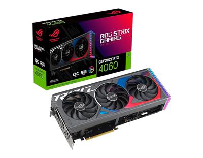 PLACA DE VIDEO RTX 4060 ASUS ROG STRIX O8G GAMING 90YV0JB0-M0AA00