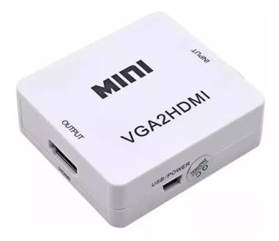 CONVERSOR ACTIVO MINI VGA2HDTV ENTRADA VGA SALIDA HDMI