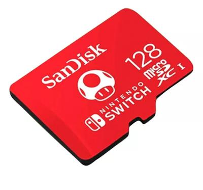 MICRO SD SANDISK 128GB MICRO-UHS-1 NINTENDO SWITCH