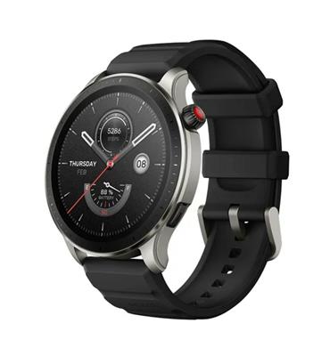 SMARTWATCH AMAZFIT GTR 4 NEGRO AMOLED 1.43'' 5 ATM