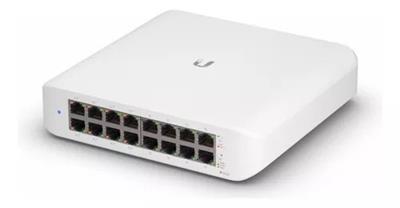 SWITCH UBIQUITI USW-LITE-16-POE UNIFI DESKTOP 16PORT GIGABIT SWITCH