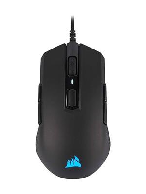 MOUSE GAMER CORSAIR M55 RGB PRO AMBIDEXTROUS MULTI-GRIP, CH-9308011-NA BLACK 12400 DPI OPTICAL (NA V