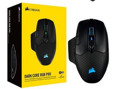 MOUSE CORSAIR INALMBRICO DARK CORE RGB PRO BLACK CH-9315411-NA