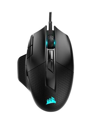 MOUSE GAMER CORSAIR NIGHTSWORD RGB, CH-9306011-NA BLACK 18000  DPI OPTICAL (NA VERSION)