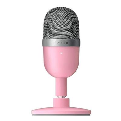 MICROFONO RAZER SEIREN MINI ROSA ULTRA-COMPACT CONDENSER MICROPHONE RZ19-03450200-R3M1