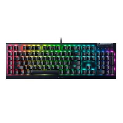 TECLADO MECANICO RAZER BLACKWIDOW V4 X MECHANICAL ESPAÑOL (YELLOW SWITCH) NEGRO