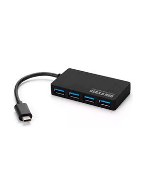 HUB USB TIPO C 4 PUERTOS USB 3.0